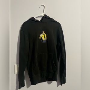 Cowboy Bepop Black hoodie. graphics on both front and back